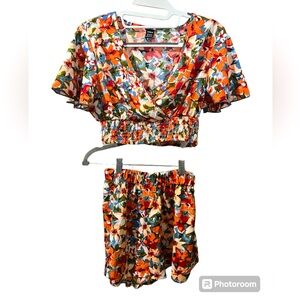 SHEIN xsm top and short set.